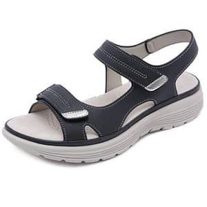 Sandales confortables à semelles compensées - DartyShoes