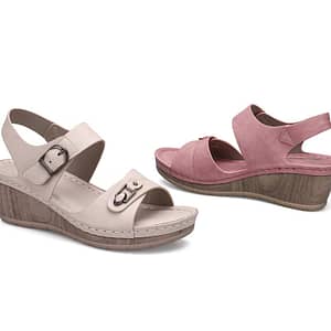 Sandales à talon compensé pour femmes - DartyShoes