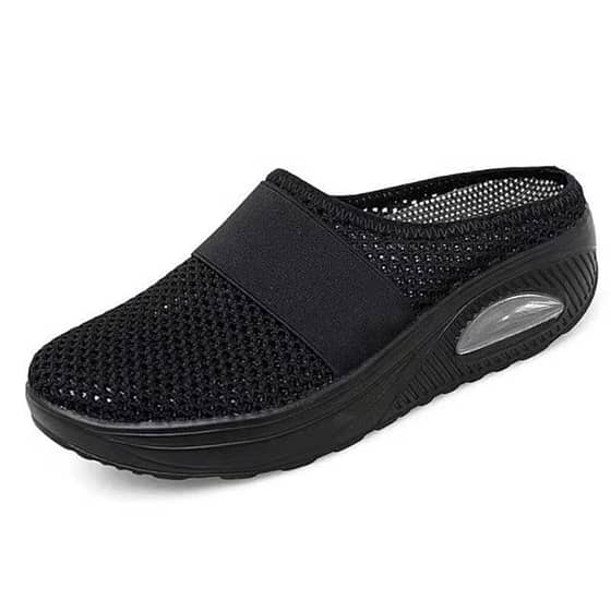 Sandales compensées Confortables à bout ouvert - DartyShoes