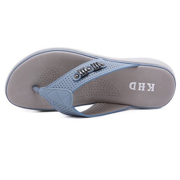 Sandales confortables à talon compensé - DartyShoes